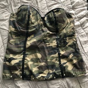 Army Corset for Halloween